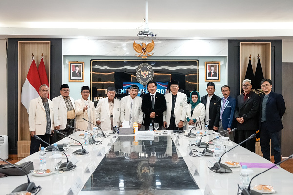 DPP BAKOMUBIN Audensi dan Silaturahmi ke Menko Bidang KUMHAM IMPRAS