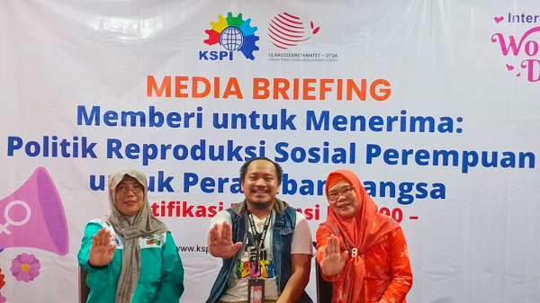 KSPI Desak Pemerintah Ratifikasi Konvensi ILO C190 pada Peringatan Hari Perempuan Internasional 2026