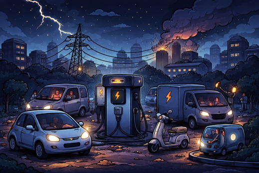 Ketika Semua Kendaraan Bergantung pada Colokan