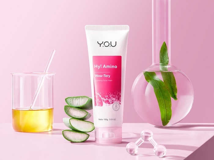 Y.O.U Beauty Perkenalkan Produk Facial Wash, Y.O.U Hy! Amino Facial Wash 