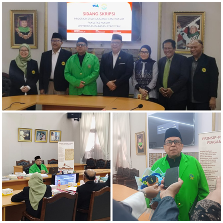  Kepala BPJPH Babe Haikal Jalani Sidang Skripsi S1 Hukum di UIA