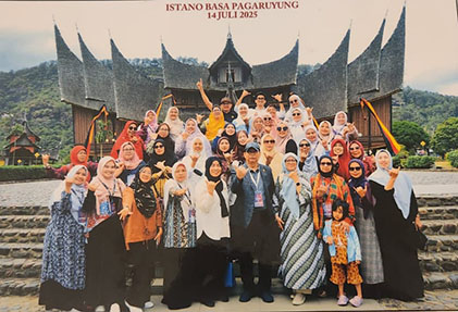 WI dan Womens Wing RISEAP Gelar International Women Leadership Training di Padang