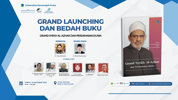 Universitas Darunnajah Meluncurkan buku Grand Syekh Al-Azhar dan Perdamaian Dunia