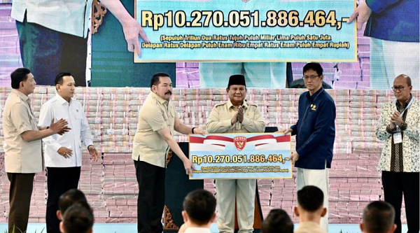 Presiden Prabowo Saksikan Penyelamatan Kekayaan Negara: 