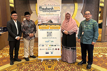  Alumni Universitas Tazkia Mahbubi Ali Bahas Syariah di Muzakarah Scholars ke-19 Bangkok