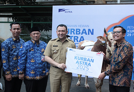 Astra Salurkan Hewan Kurban ke 29 Provinsi,