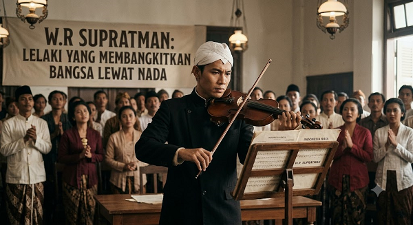 WR.Supratman : Lelaki Yang Membangkitkan Bangsa Lewat Nada