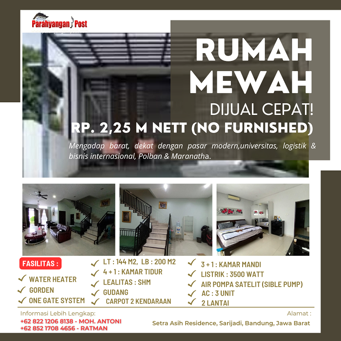 Rumah Mewah Dijual